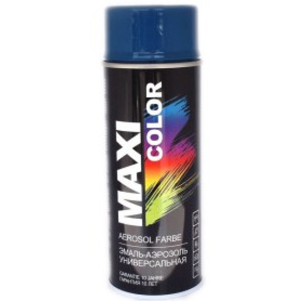 Аэрозольная краска MX5010 Maxi Color RAL5010 тёмно голубая 400ml Аэрозольная краска MX5010 Maxi Color RAL5010 тёмно голубая 400ml