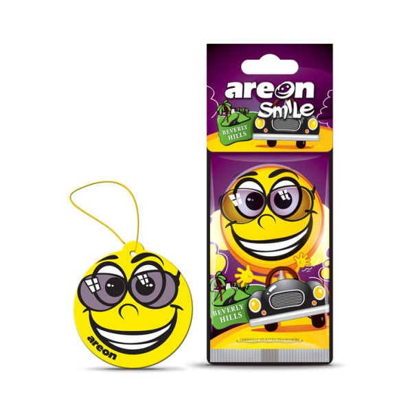 Odorizant Areon Smile Dry 1buc. usc. (Beverly Hills) Odorizant Areon Smile Dry 1buc. usc. (Beverly Hills)