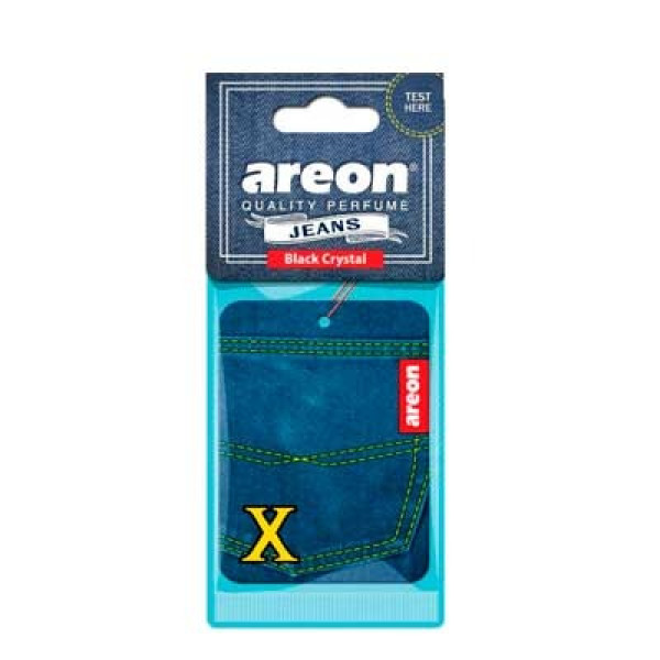 Aromatizator Areon Jeans X (Blak Kristal) Aromatizator Areon Jeans X (Blak Kristal)