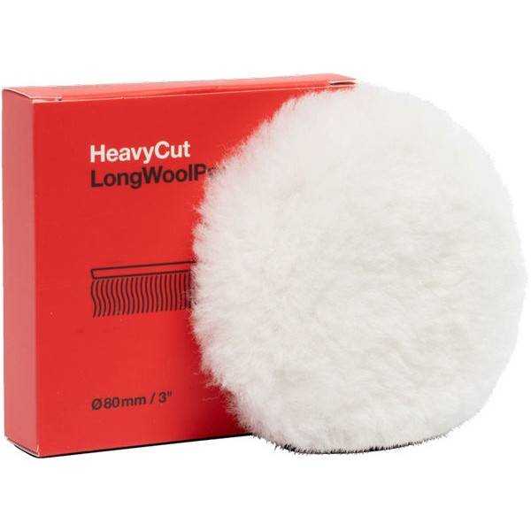 9998331 Heavy Cut Long Wool Pad (шерстяной) 80mm Меховой круг для глубоких царапин 9998331 Heavy Cut Long Wool Pad (шерстяной) 80mm Меховой круг для глубоких царапин