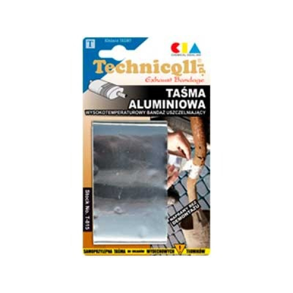 Banda din aluminiu Technicqll T-815 1,2х50 mm Banda din aluminiu Technicqll T-815 1,2х50 mm