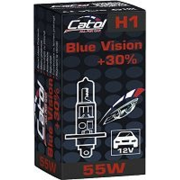 Автолампа H1 12V/55W, P14,5s Blue Vision+30% Автолампа H1 12V/55W, P14,5s Blue Vision+30%