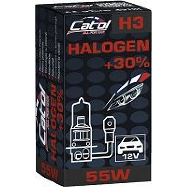 Bec auto H3 12V/55W, PK22s Standart+30% Bec auto H3 12V/55W, PK22s Standart+30%