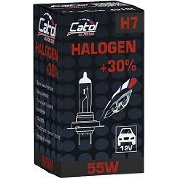 Автомобильная Лампочка H7 12V/55W, PX26d Standart+30% Автомобильная Лампочка H7 12V/55W, PX26d Standart+30%