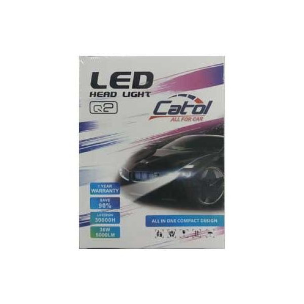 Автомобильная ламп Catol Q2 LED KIT H7 5000 LM2 Автомобильная ламп Catol Q2 LED KIT H7 5000 LM2