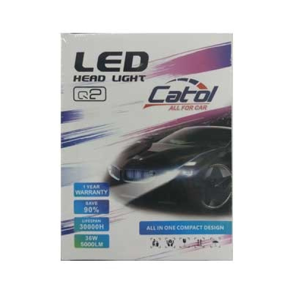 Автомобильная лампа Catol Q2 LED KIT HB3 9005 5000 LM2 Автомобильная лампа Catol Q2 LED KIT HB3 9005 5000 LM2