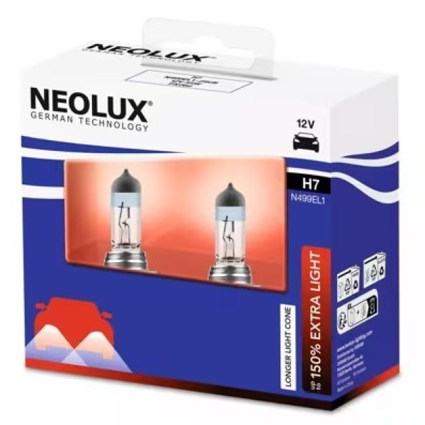 Автолампа Neolux N499EL1-2SCB +150% H7 12V 55W Автолампа Neolux N499EL1-2SCB +150% H7 12V 55W
