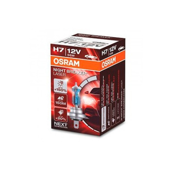 Bec auto Osram H7 64210 Night Breaker Laser + 150% NL Bec auto Osram H7 64210 Night Breaker Laser + 150% NL