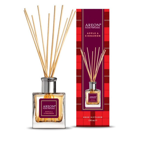 Odorizant Areon Home Perfume Sticks 150ml Tartan (Apple&Cinnamon)1шт. Odorizant Areon Home Perfume Sticks 150ml Tartan (Apple&Cinnamon)1шт.