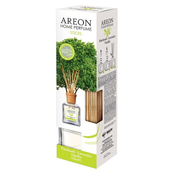 Aromatizator de aer Areon Home Parfume Sticks 150ml (Patchouli-Lavender-Vanilla) Aromatizator de aer Areon Home Parfume Sticks 150ml (Patchouli-Lavender-Vanilla)