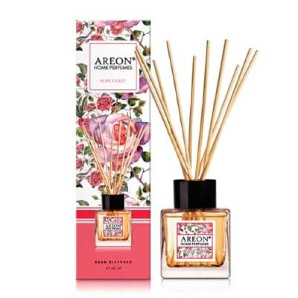 Ароматизатор Areon Home Parfume Sticks GARDEN Rose Valley 50ml Ароматизатор Areon Home Parfume Sticks GARDEN Rose Valley 50ml