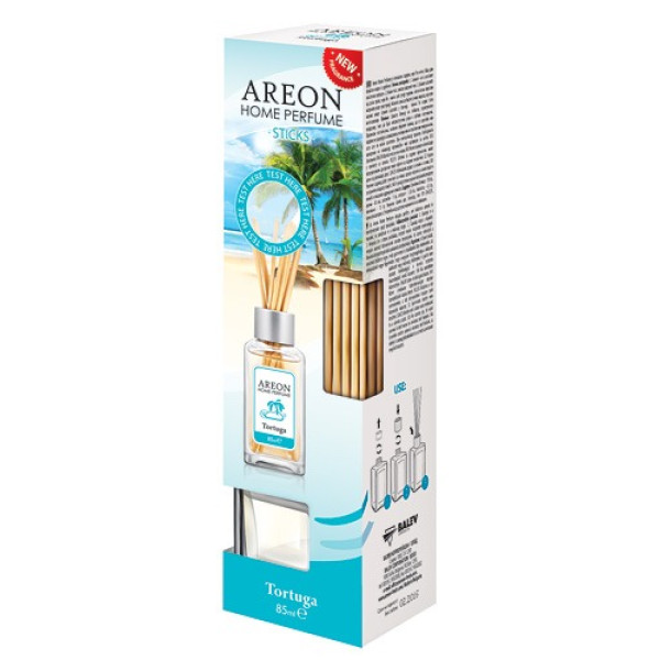 Aromatizator de aer Areon Home Parfume Sticks 85ml (Tortuga) Aromatizator de aer Areon Home Parfume Sticks 85ml (Tortuga)