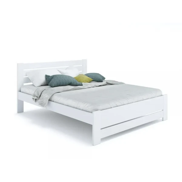 Деревянная кровать KLEN Karoline 160 x 200 см Белый Деревянная кровать KLEN Karoline 160 x 200 см Белый