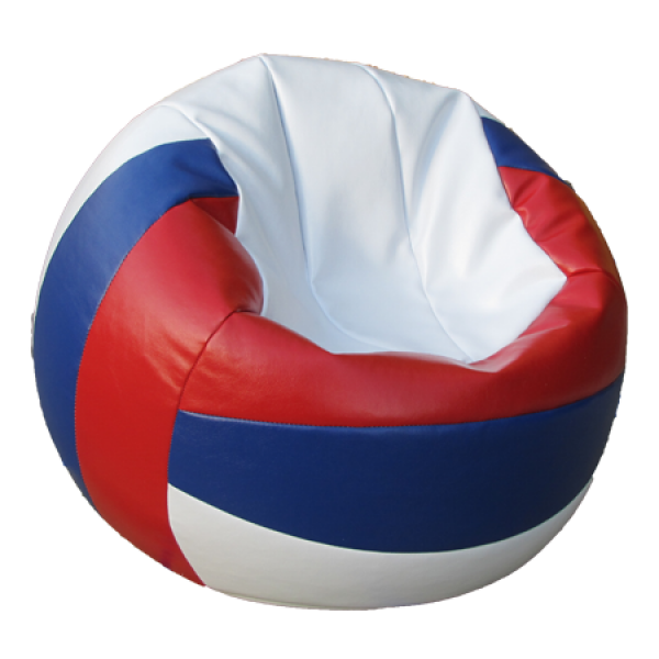 Кресло - мешок “Футбольный мяч” “Волейбольный мяч” medium (h - 40, d - 78 см) Разные цвета Кресло - мешок “Футбольный мяч” “Волейбольный мяч” medium (h - 40, d - 78 см) Разные цвета