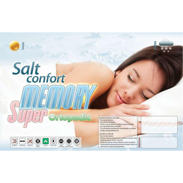 Mатрас Saltconfort Memory 90x190 (27 cm)