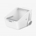 Petkit Pura Cat Litter Box, semi-open low-level entrance litter tray, built-in odour eliminator, 507*374*350mm, white