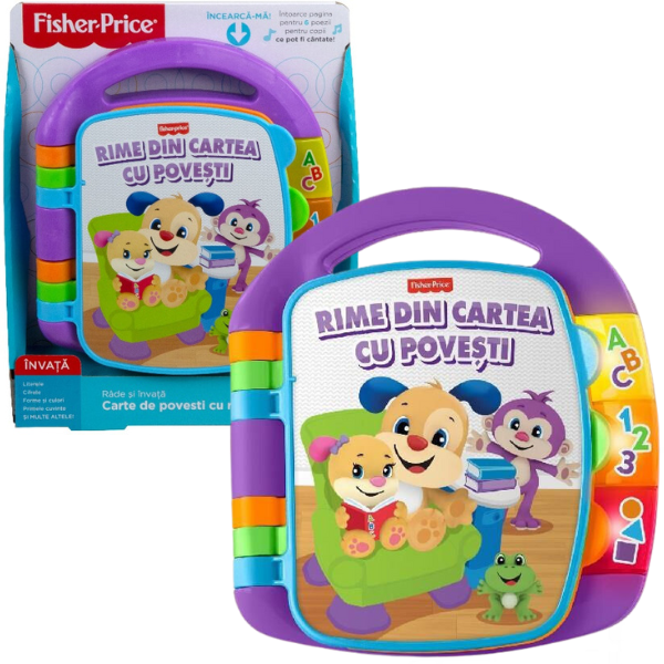 Fisher-Price Музыкальная книжечка со стишками (рум.)