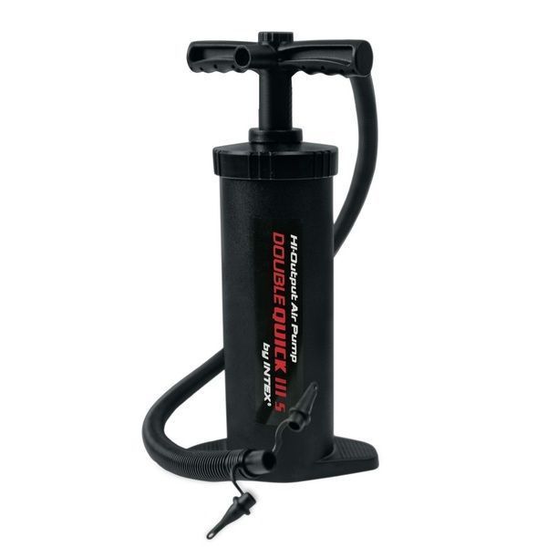INTEX Pompa de aer manuală „Double Quick III S”, furtun cu 3 duze, 37 cm INTEX Pompa de aer manuală „Double Quick III S”, furtun cu 3 duze, 37 cm