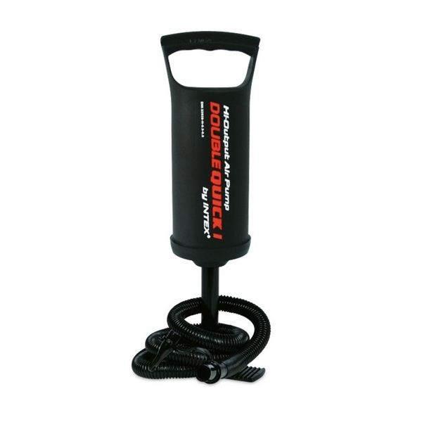 INTEX Pompa de aer manuală „Double Quick I”, furtun cu 3 duze, 29 cm INTEX Pompa de aer manuală „Double Quick I”, furtun cu 3 duze, 29 cm