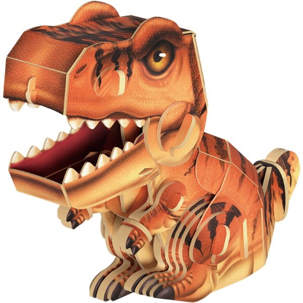 3D-пазл Tyrannosaurus Rex – Собери собственного грозного тираннозавра, 47 элементов 3D-пазл Tyrannosaurus Rex – Собери собственного грозного тираннозавра, 47 элементов