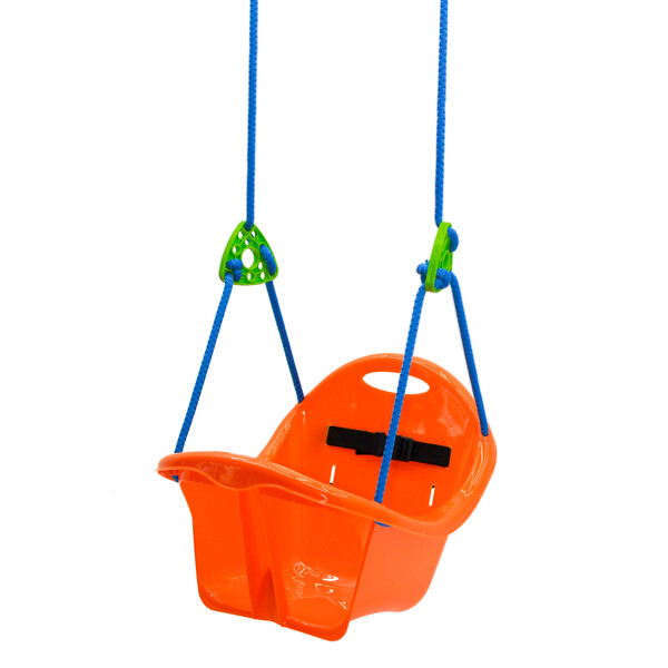 Leagăn de culoare orange, suspendat „Barza” Leagăn de culoare orange, suspendat „Barza”