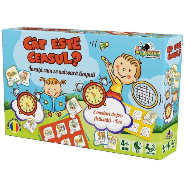 Joc educativ ”Cât este ceasul?”, (ro) Joc educativ ”Cât este ceasul?”, (ro)