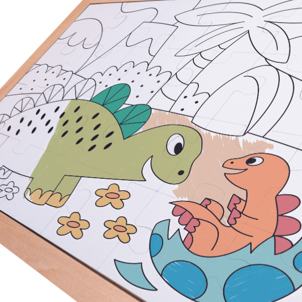 Puzzle 2 în 1 „Dinozauri” Puzzle 2 în 1 „Dinozauri”