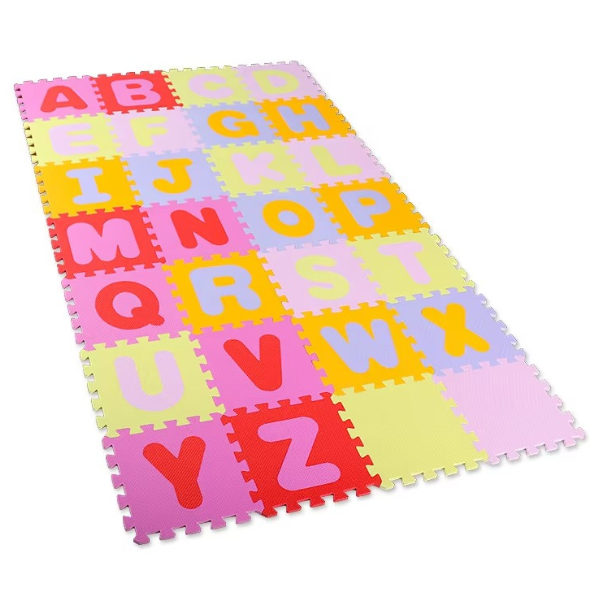 Covoraș-puzzle educativ „Alfabetul”, 28 elem. Covoraș-puzzle educativ „Alfabetul”, 28 elem.