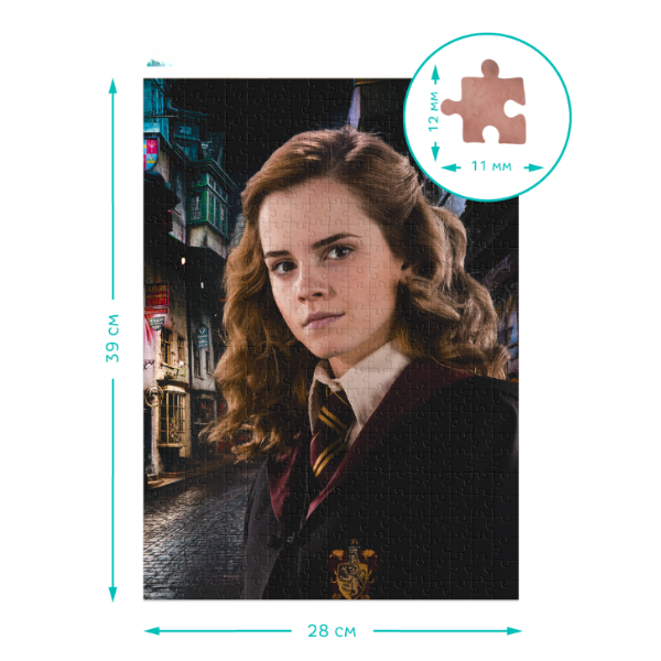 Puzzle „Portretul Hermionei”, seria Harry Potter, 450 elem. Puzzle „Portretul Hermionei”, seria Harry Potter, 450 elem.