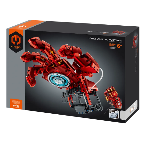 Set de construcție iM Master Mechanical Master „Mănușa Iron Man”, 1099 piese Set de construcție iM Master Mechanical Master „Mănușa Iron Man”, 1099 piese