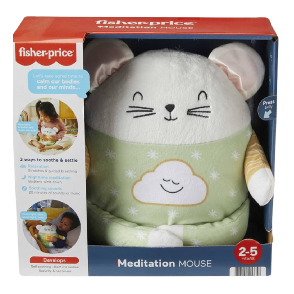 Jucărie din pluș mouse pentru Meditație Fisher-Price Jucărie din pluș mouse pentru Meditație Fisher-Price
