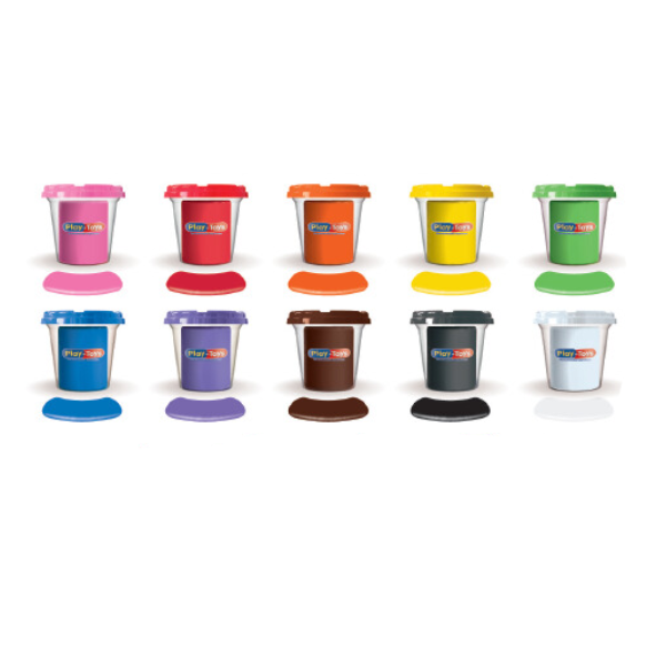 Set plastilină – 10 culori, 300 g Set plastilină – 10 culori, 300 g