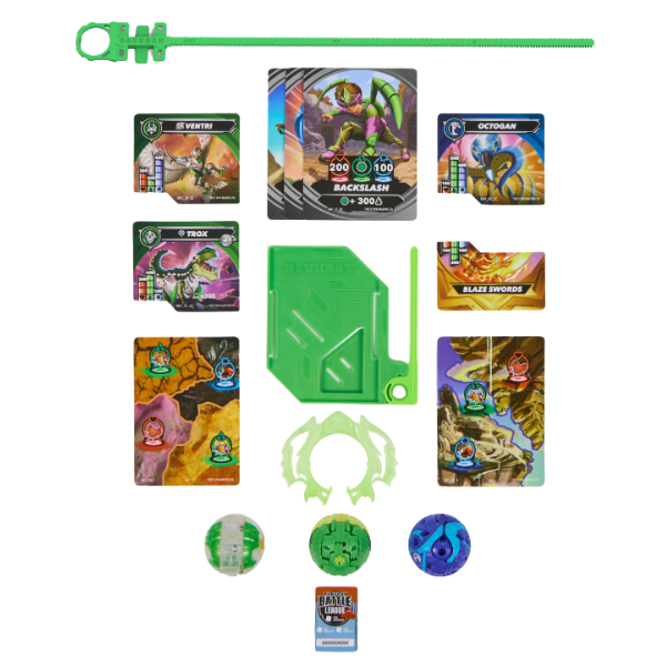 Setul de început Bakugan 3-în-1 Setul de început Bakugan 3-în-1