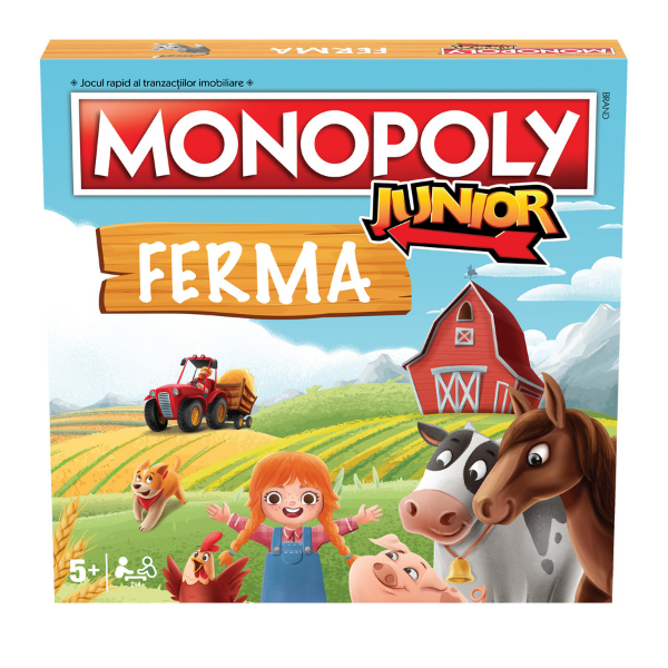 Joc de masă Monopoly Junior „Ferma” (ro) Joc de masă Monopoly Junior „Ferma” (ro)