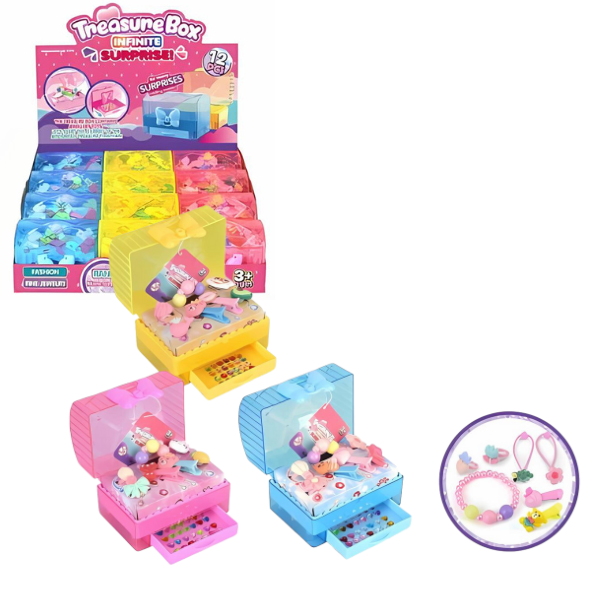 Comoară cu accesorii minunate pentru fetițe Comoară cu accesorii minunate pentru fetițe