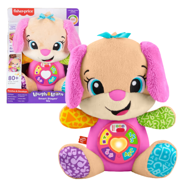 Fisher-Price Сестричка щенка Laugh & Learn Sis (рум.) Fisher-Price Сестричка щенка Laugh & Learn Sis (рум.)