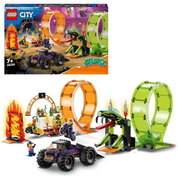 LEGO City «Double Loop Stunt Arena», 598 элем. LEGO City «Double Loop Stunt Arena», 598 элем.