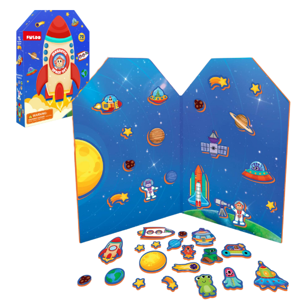 Joc magnetic „Spațiu”, 70 elem. Joc magnetic „Spațiu”, 70 elem.