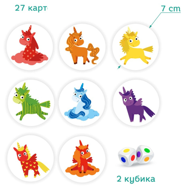 Игра на скорость и реакцию «Единороги» Игра на скорость и реакцию «Единороги»
