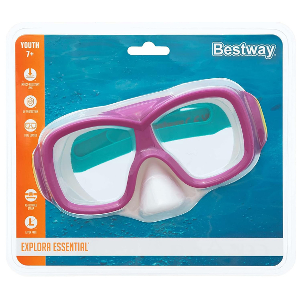 Bestway Маска для плавания «Акванавт», 7+, 3 модели Bestway Маска для плавания «Акванавт», 7+, 3 модели