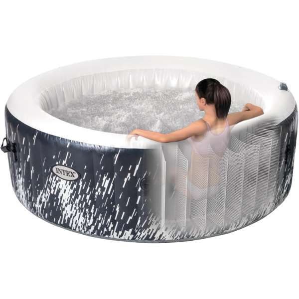 INTEX Надувной СПА джакузи “Glow Deluxe” 196х71 см, 795Л, 4-х местный INTEX Надувной СПА джакузи “Glow Deluxe” 196х71 см, 795Л, 4-х местный