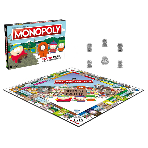 Настольная игра Monopoly «Южный Парк» (англ.)