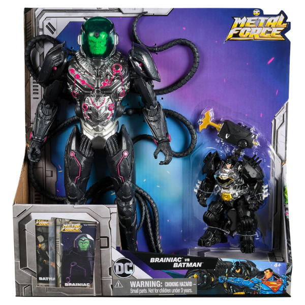 Set figurine «Metal Force: Brainiac vs. Batman» Set figurine «Metal Force: Brainiac vs. Batman»