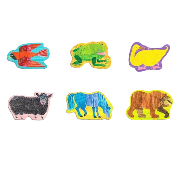 Primul Puzzle „Animale din pădure”, 6 în 1 Primul Puzzle „Animale din pădure”, 6 în 1