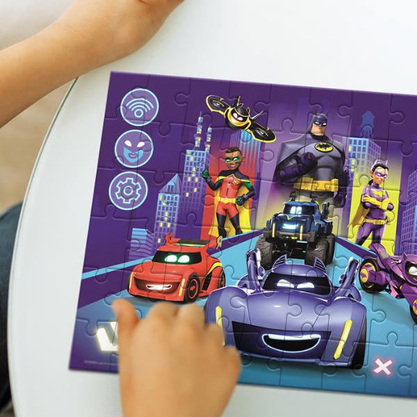 Puzzle „Batwheels: Originea Batwheels”, 60 elem. Puzzle „Batwheels: Originea Batwheels”, 60 elem.