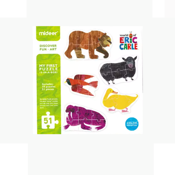 Primul Meu Puzzle ”Lumea lui Eric Carle”, 51 elem. Primul Meu Puzzle ”Lumea lui Eric Carle”, 51 elem.