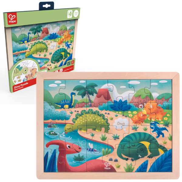 Puzzle 2 în 1 „Dinozauri” Puzzle 2 în 1 „Dinozauri”