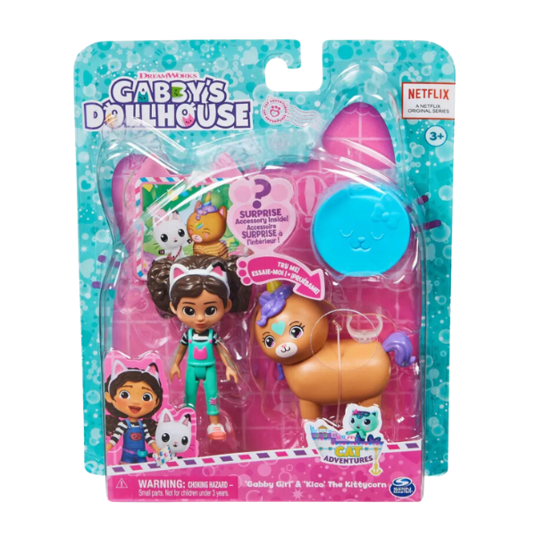 Набор фигурок и аксессуаров «Габи и Кико Киттикорн», серия Gabby’s Dollhouse Набор фигурок и аксессуаров «Габи и Кико Киттикорн», серия Gabby’s Dollhouse