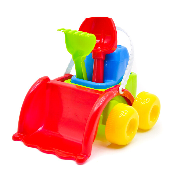 Mașinuță și set de nisip „Bebik” în asortiment Mașinuță și set de nisip „Bebik” în asortiment