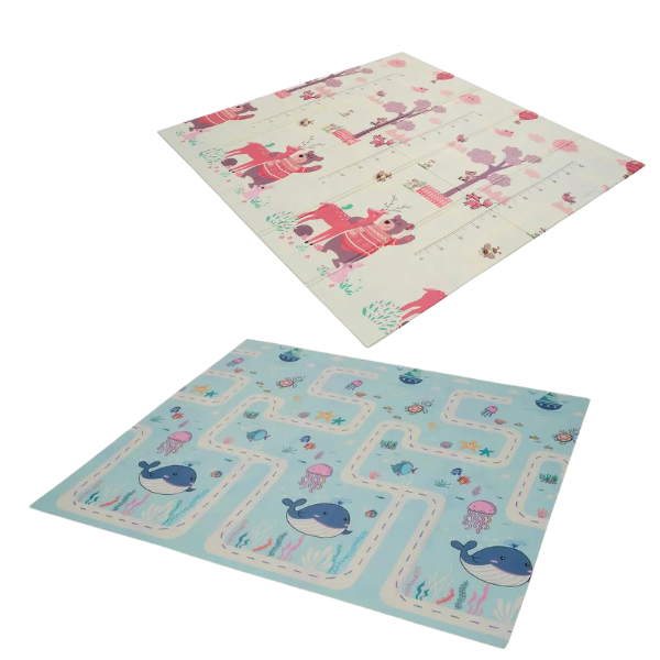 Covoras educativ cu 2 fete din spumă, 200 x 180 x 1 cm Covoras educativ cu 2 fete din spumă, 200 x 180 x 1 cm